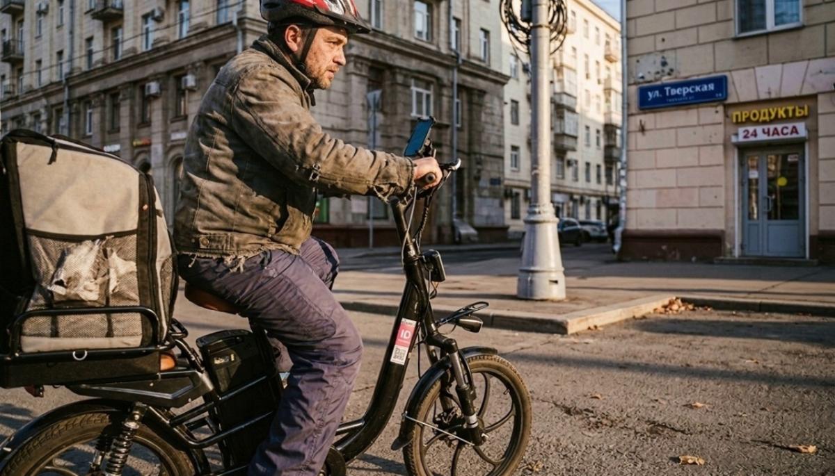 Полицейские в Зеленограде изъяли у курьера электровелосипед