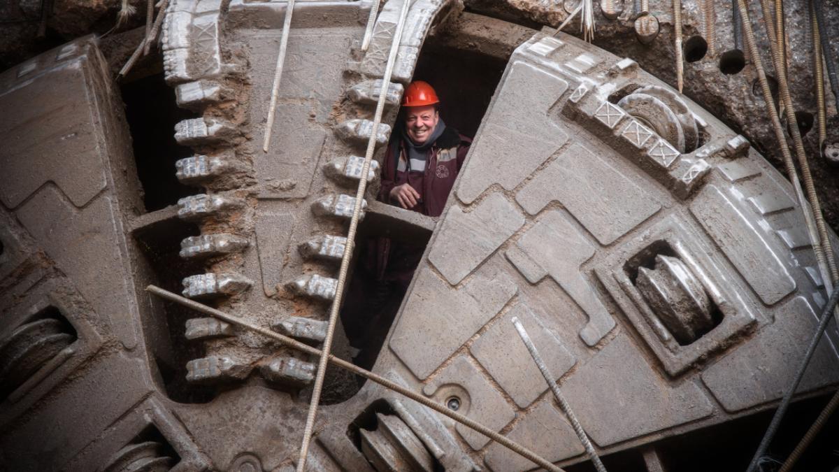 Строительство станции метро «Бачуринская» подходит к финалу