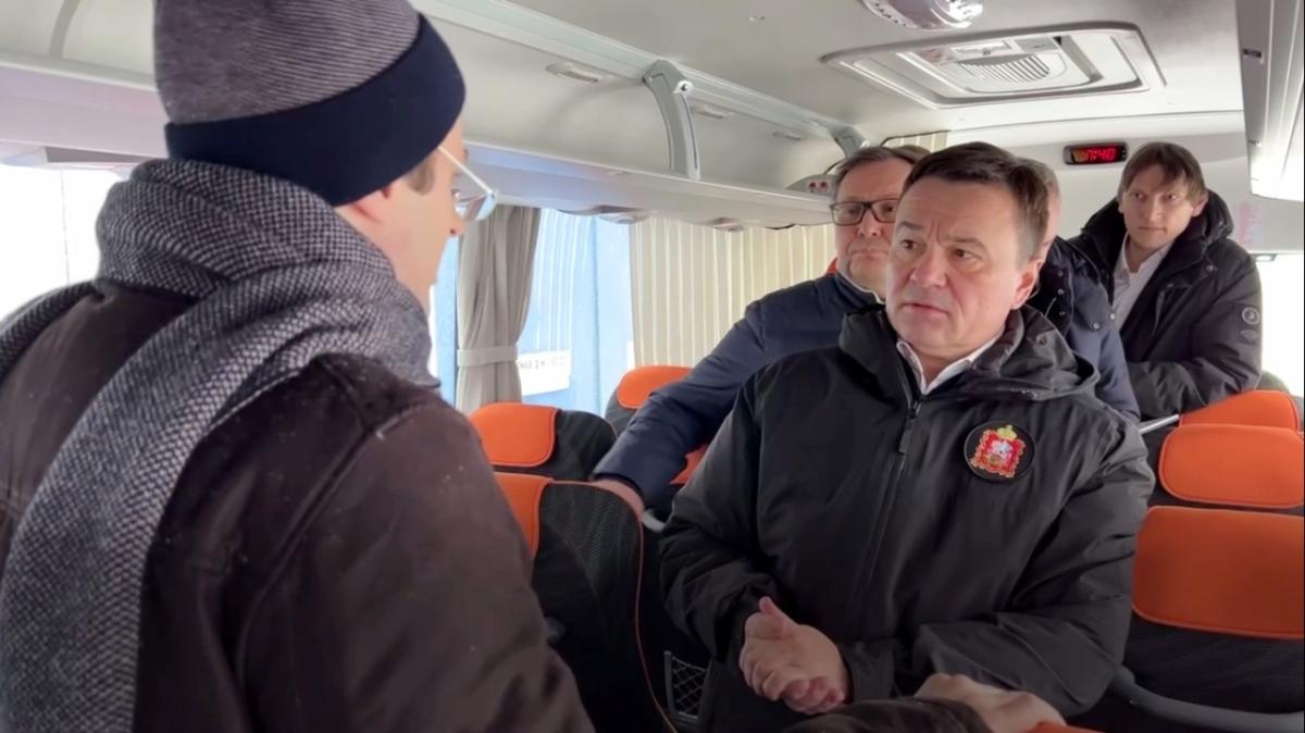 Андрей Воробьев: «На междугородние линии выйдут 100 комфортабельных автобусов»