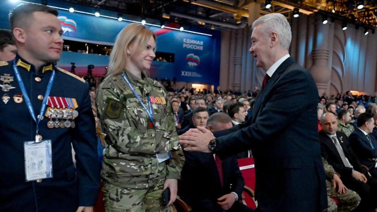 Сергей Собянин принял участие в XXII съезде «Единой России»