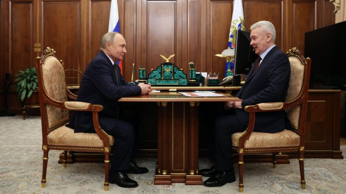 Собянин доложил президенту Путину об итогах развития Москвы в 2023 году