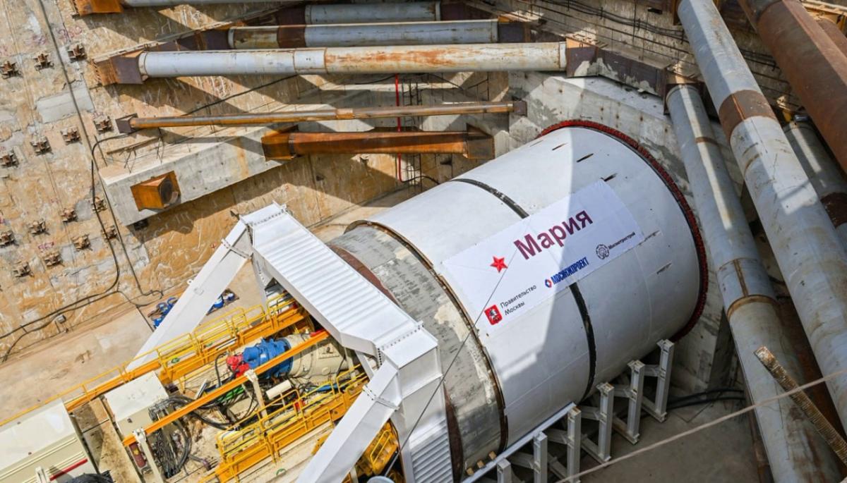 В столице начали строить новый тоннель метро