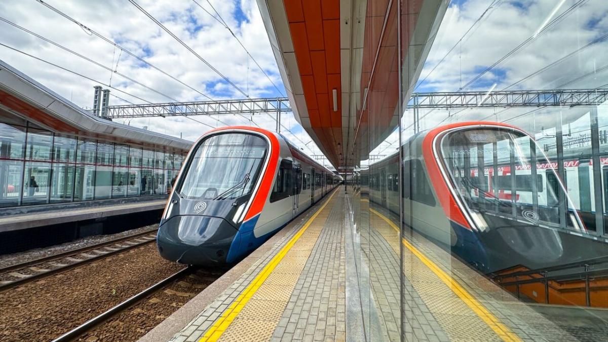 Поезд нового поколения «Иволга 4.0» вышел на линии МЦД