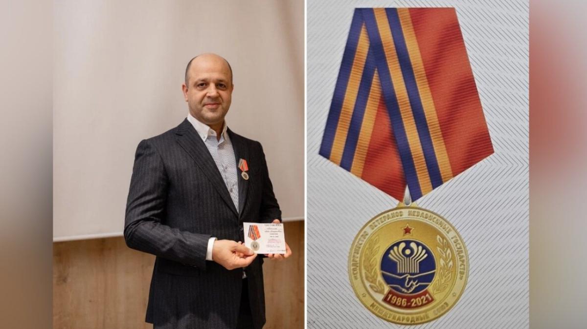 Мгер Аветисян награжден медалью Международного союза